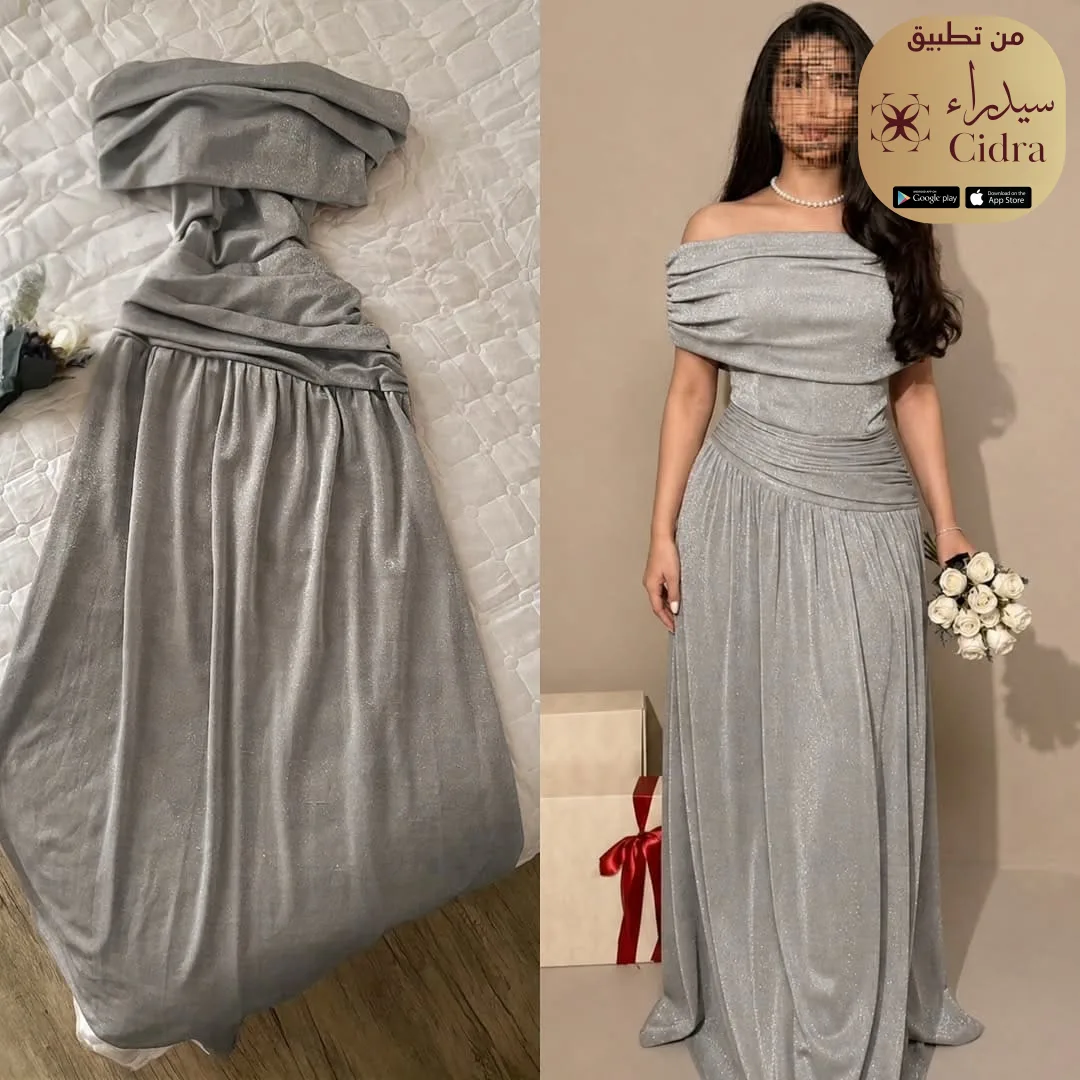 فستان ديسكو لماع بقصة أنيقة - Image 8