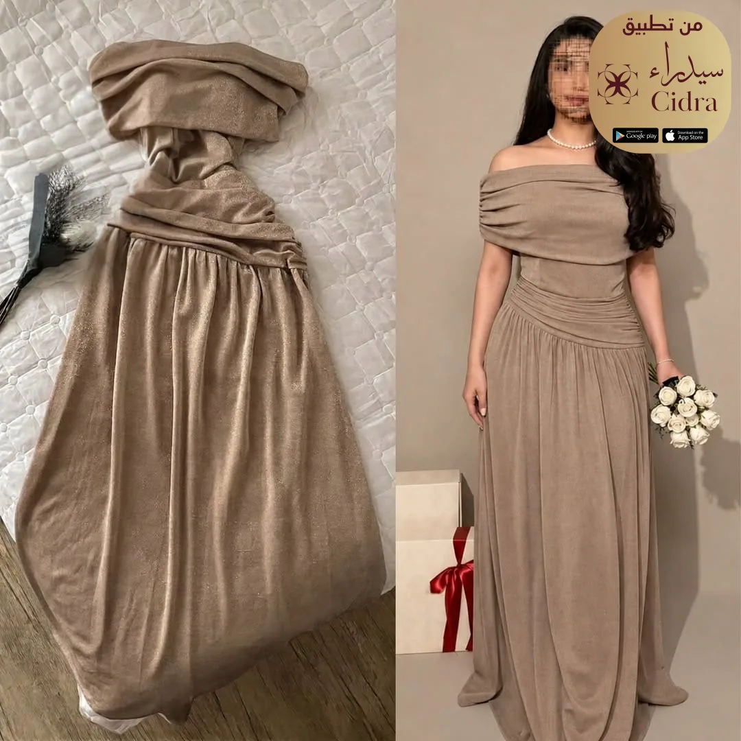 فستان ديسكو لماع بقصة أنيقة - Image 5