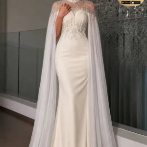 فستان قصير بكتان باربي